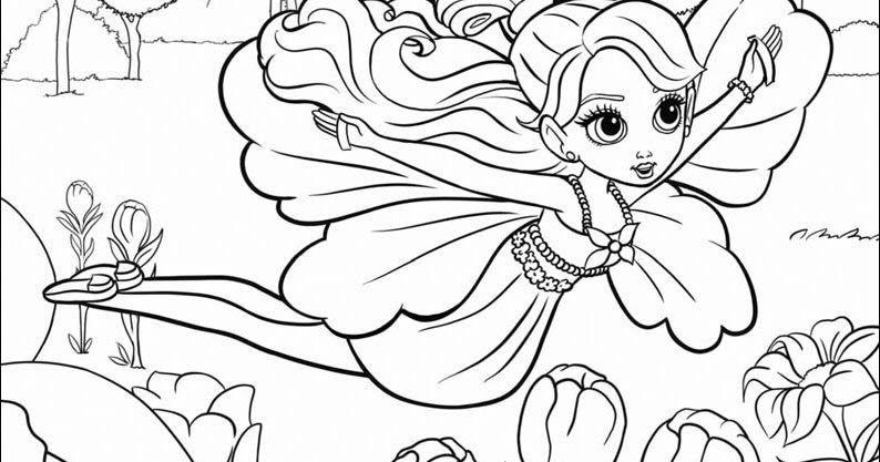 Detail Gambar Mewarnai Kartun Barbie Nomer 43