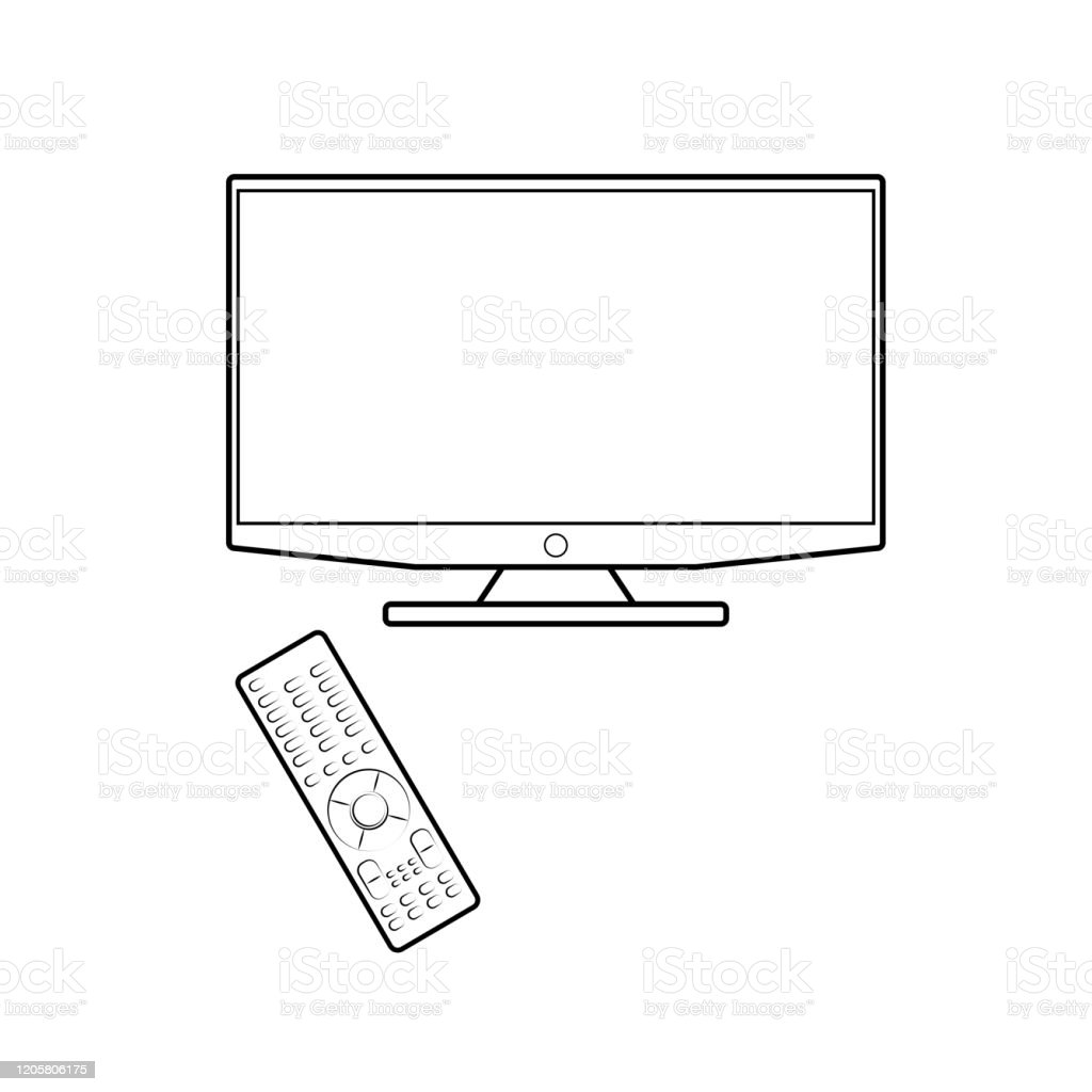 Detail Gambar Mewarnai Kartun Tv Dan Bingkai Nomer 3