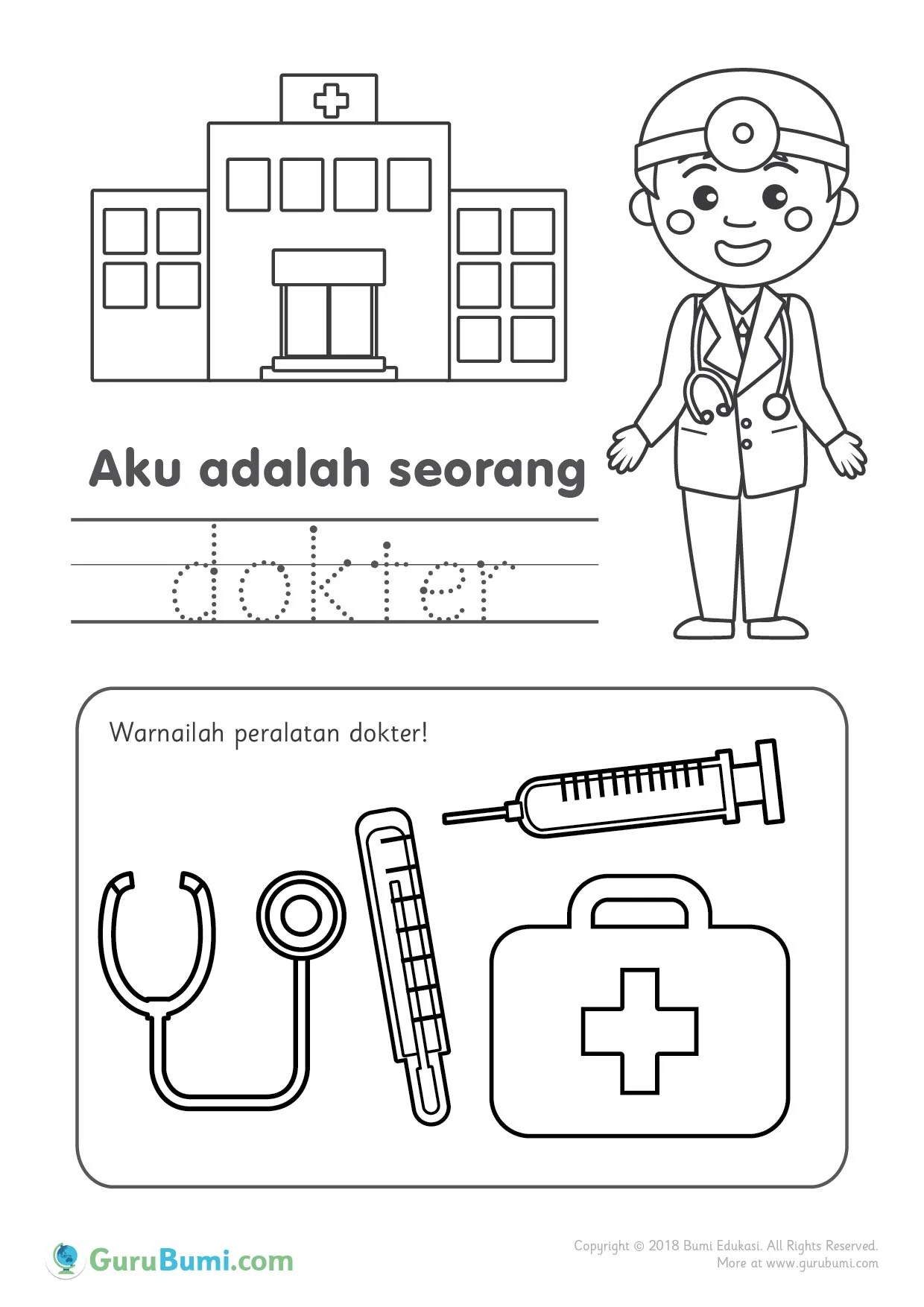 Detail Gambar Mewarnai Kebersihan Nomer 39