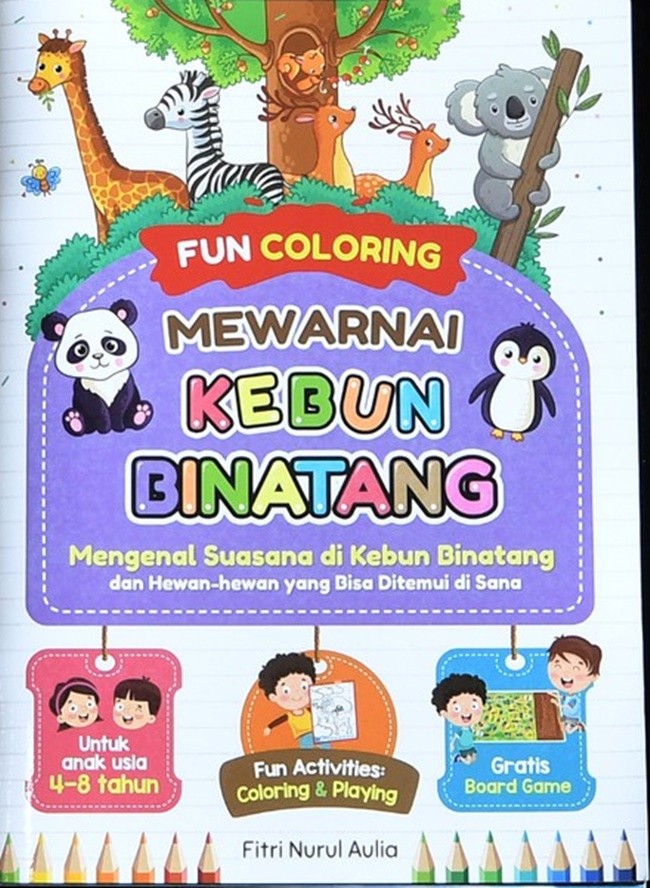 Detail Gambar Mewarnai Kebun Binatang Nomer 29