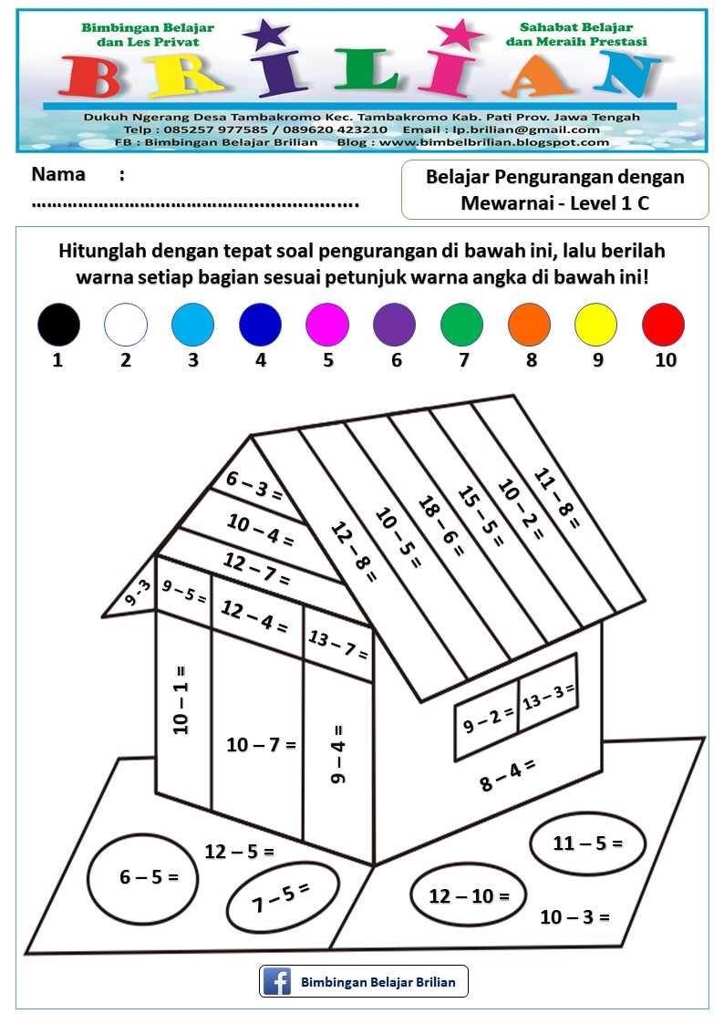 Detail Gambar Mewarnai Kelas 2 Nomer 33