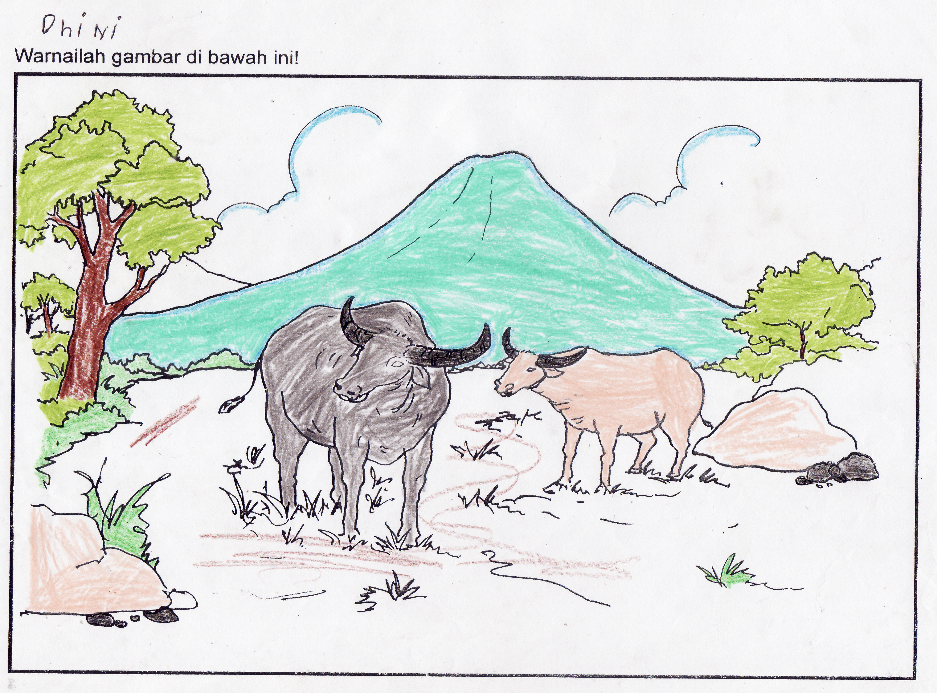 Detail Gambar Mewarnai Kelas 2 Sd Nomer 47