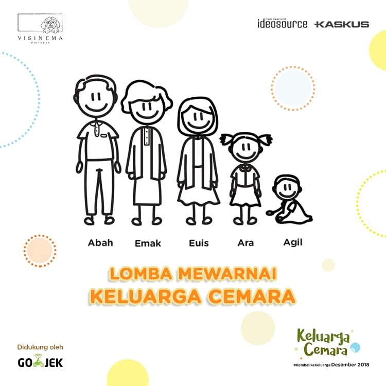 Detail Gambar Mewarnai Keluarga Nomer 17