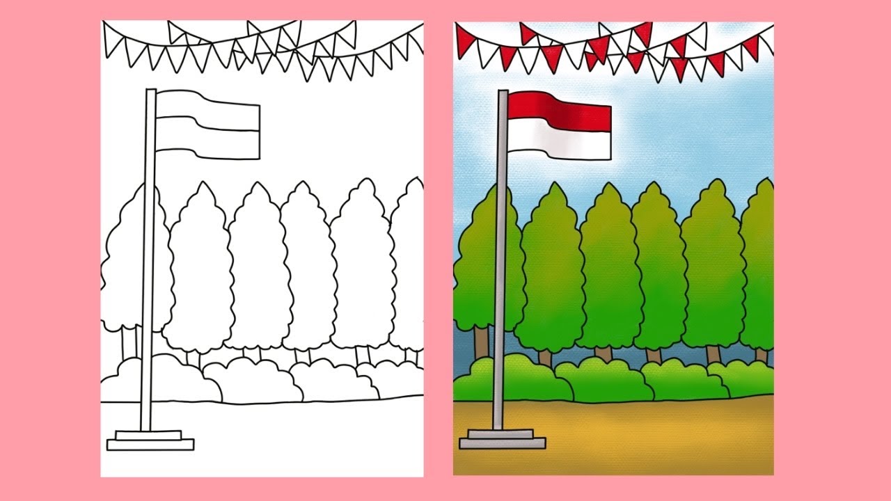 Detail Gambar Mewarnai Kemerdekaan Nomer 34