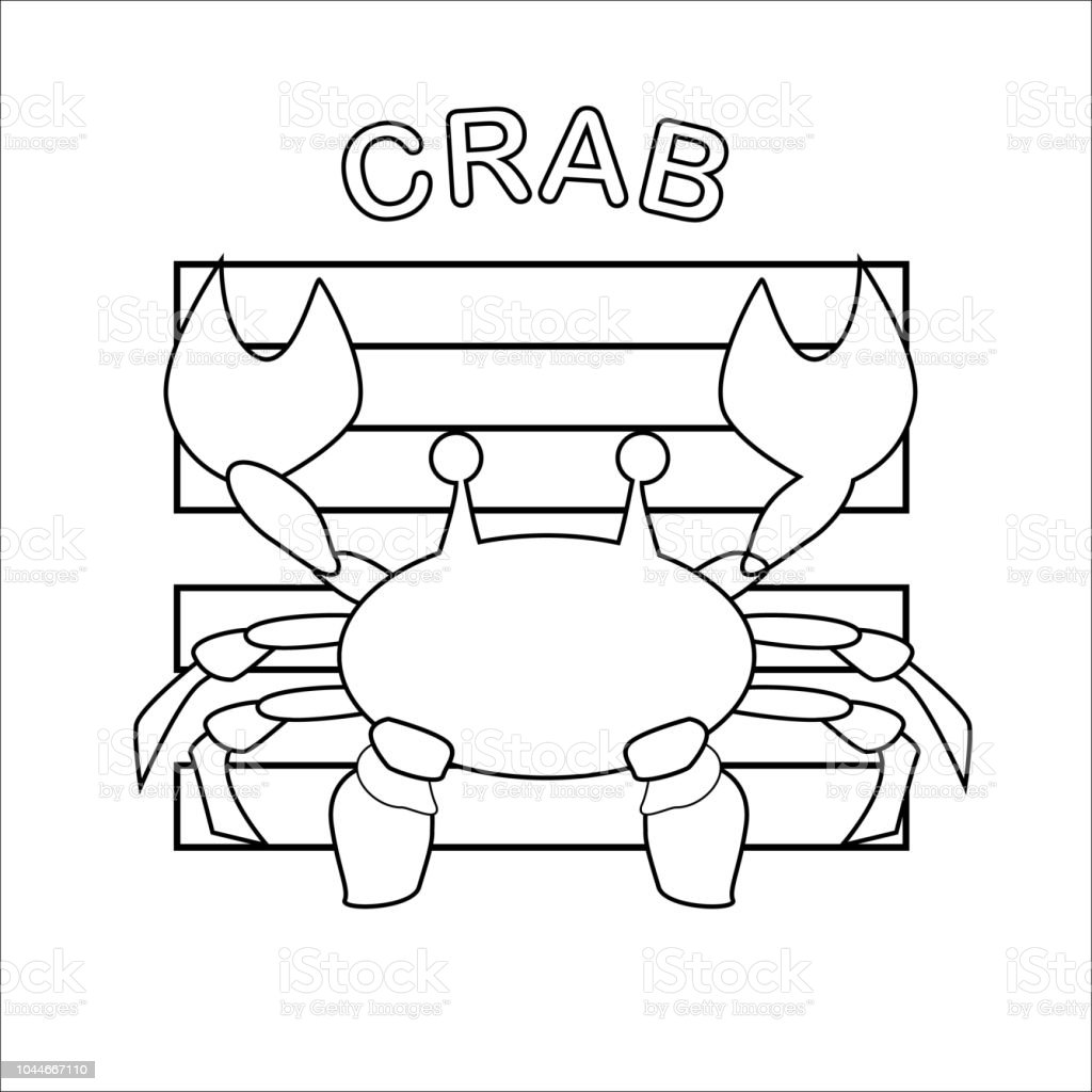 Detail Gambar Mewarnai Kepiting Nomer 45