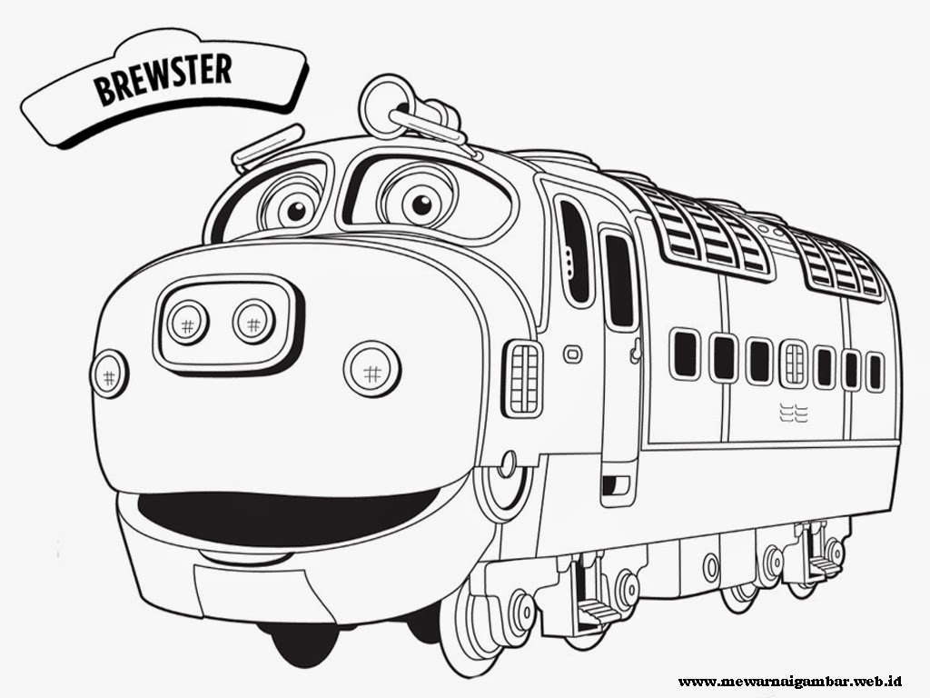 Detail Gambar Mewarnai Kereta Thomas Nomer 41