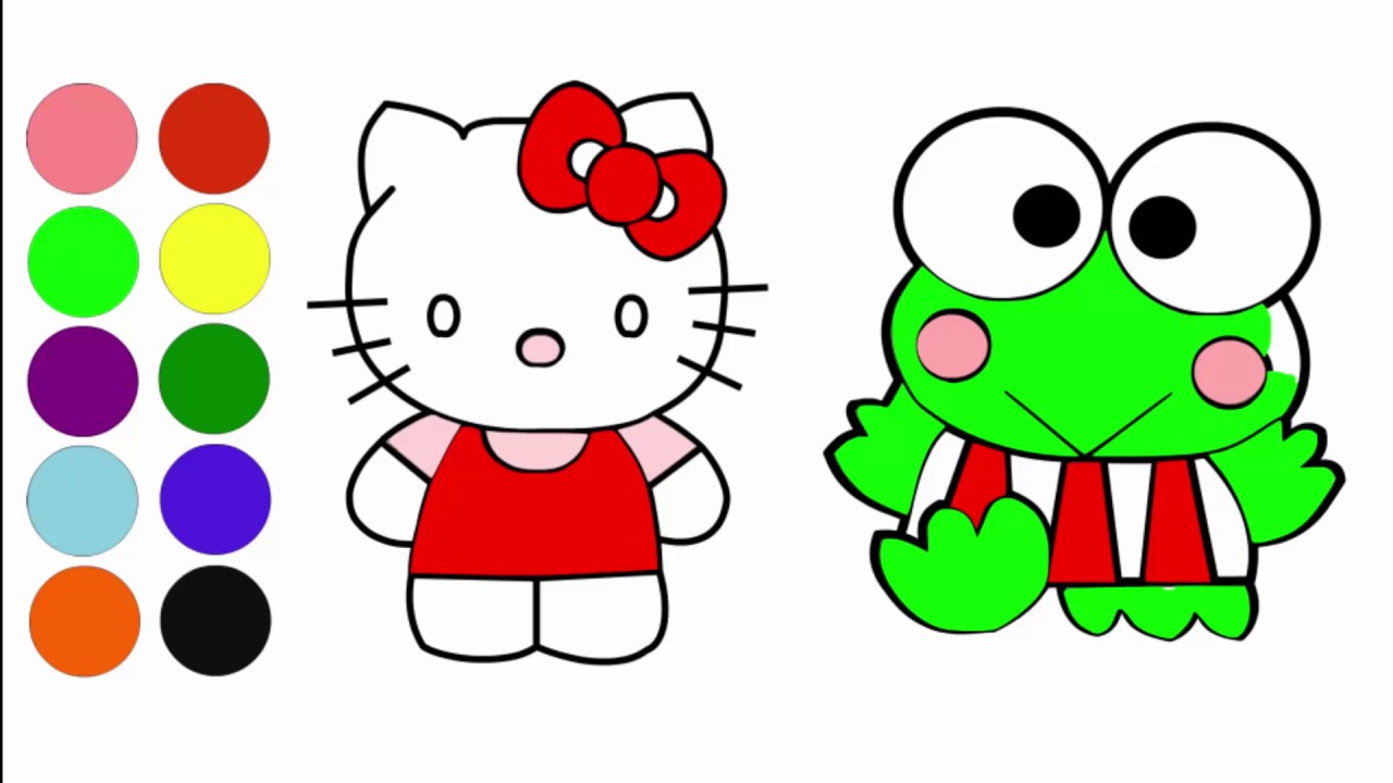 Detail Gambar Mewarnai Keroppi Nomer 13