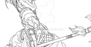 Detail Gambar Mewarnai Legend Hero Nomer 12