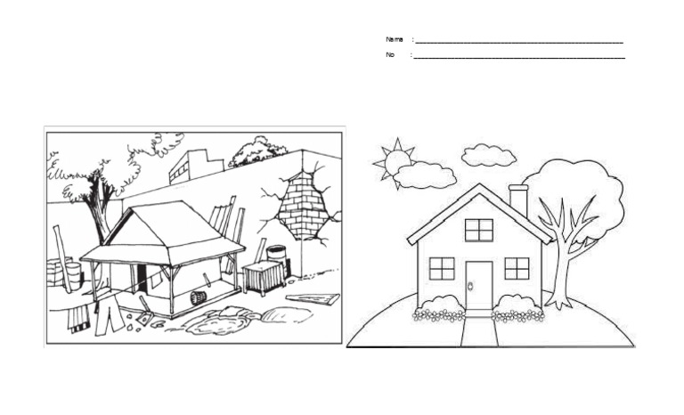 Detail Gambar Mewarnai Lingkungan Nomer 13