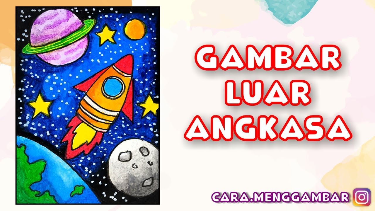 Detail Gambar Mewarnai Luar Angkasa Nomer 20