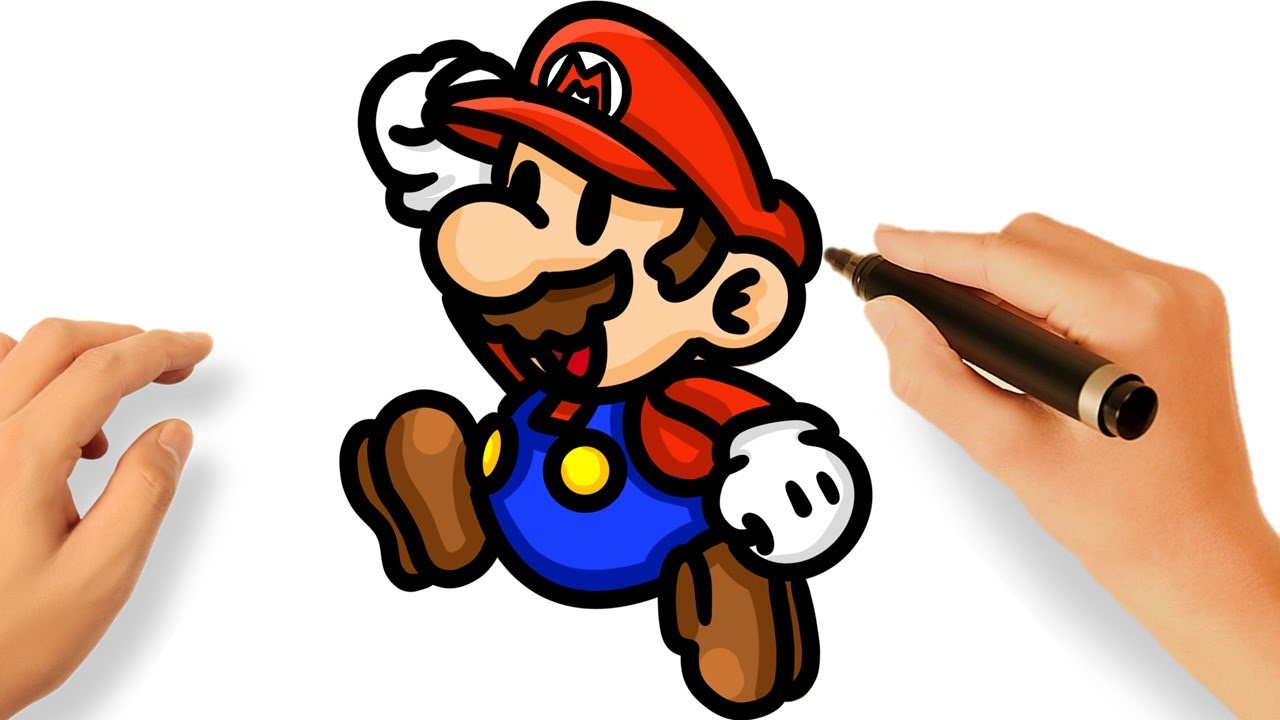 Detail Gambar Mewarnai Mario Bros Nomer 37