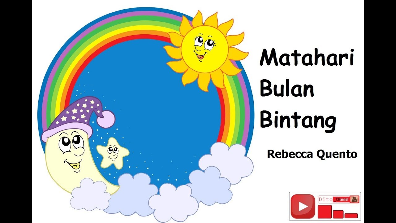 Detail Gambar Mewarnai Matahari Bulan Dan Bintang Nomer 27