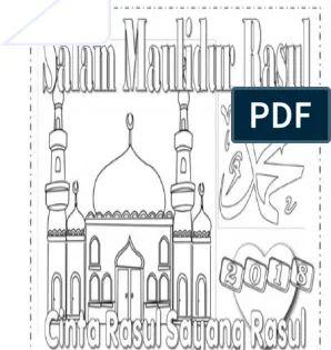 Detail Gambar Mewarnai Maulid Nabi Nomer 15