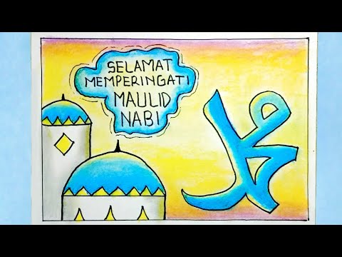 Detail Gambar Mewarnai Maulid Nabi Nomer 8