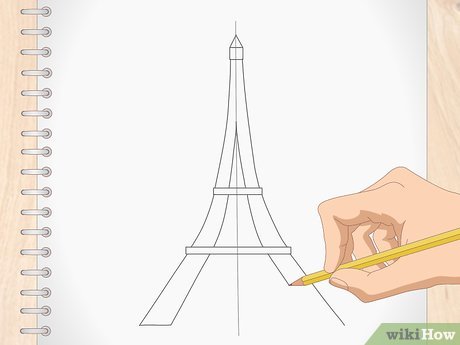 Detail Gambar Mewarnai Menara Eiffel Nomer 22
