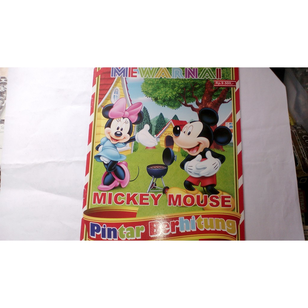 Detail Gambar Mewarnai Mickey Mouse Nomer 40