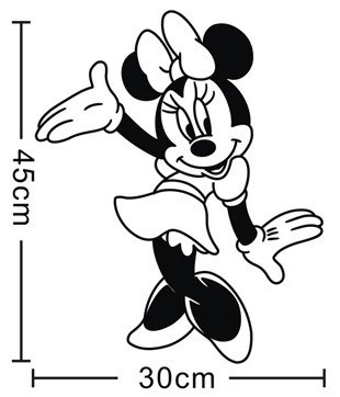 Detail Gambar Mewarnai Minnie Mouse Nomer 22