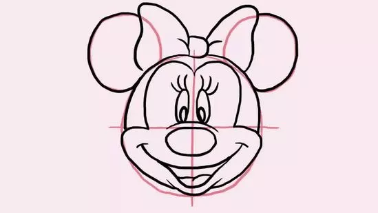 Detail Gambar Mewarnai Minnie Mouse Nomer 38