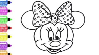 Detail Gambar Mewarnai Minnie Mouse Nomer 42