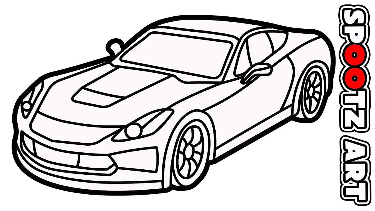 Detail Gambar Mewarnai Mobil Balap Nomer 13