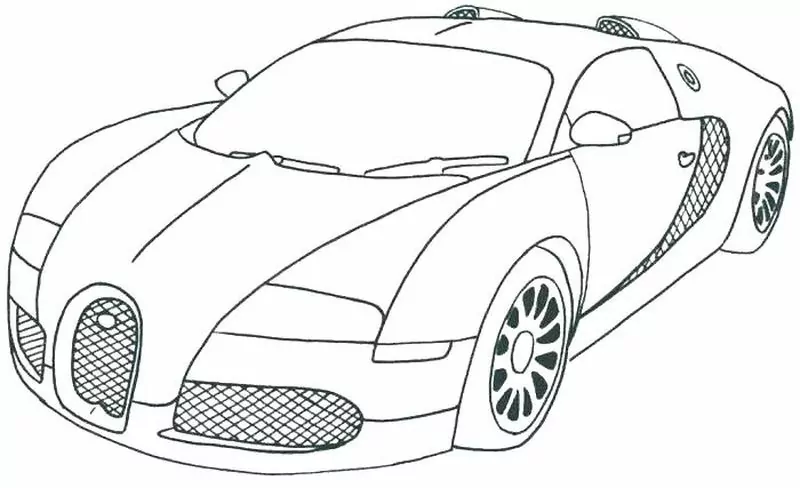 Detail Gambar Mewarnai Mobil Balap Nomer 21