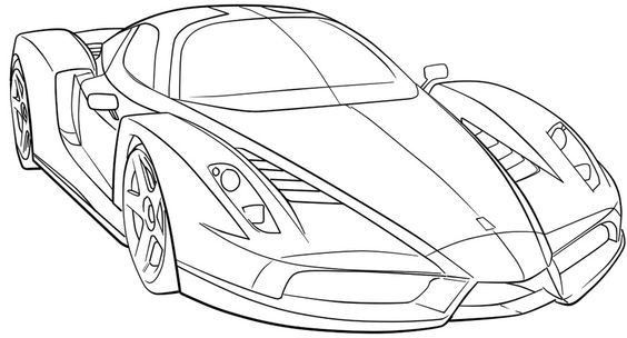 Detail Gambar Mewarnai Mobil Balap Nomer 24