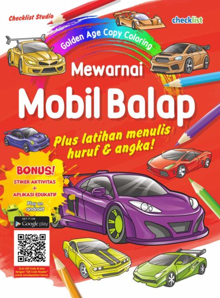 Detail Gambar Mewarnai Mobil Balap Nomer 38