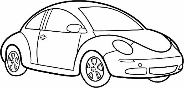 Detail Gambar Mewarnai Mobil Balap Nomer 46