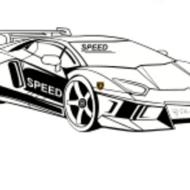 Detail Gambar Mewarnai Mobil Lamborghini Nomer 51