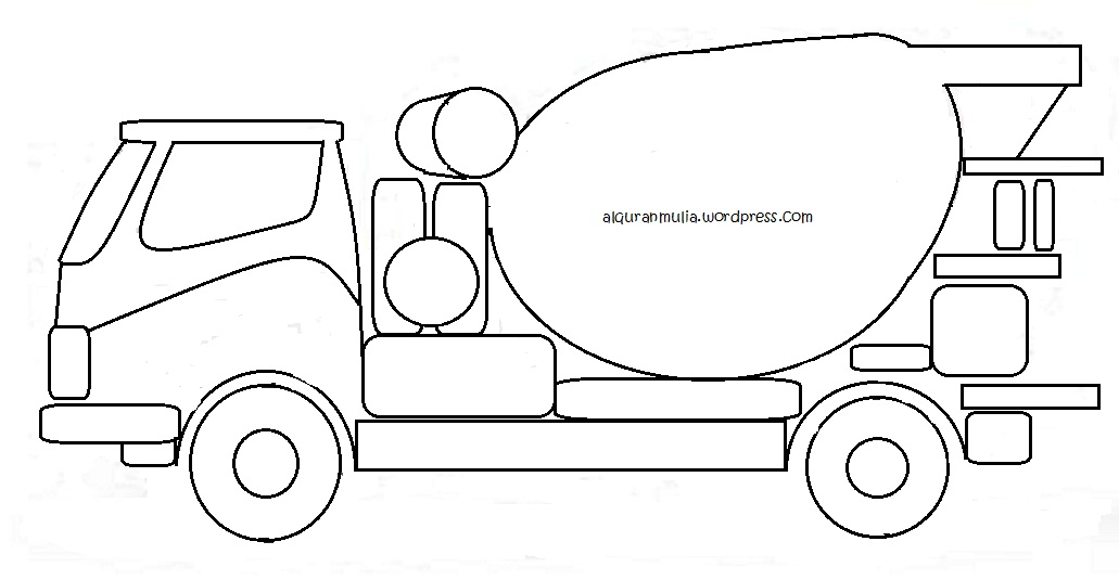 Detail Gambar Mewarnai Mobil Molen Nomer 12