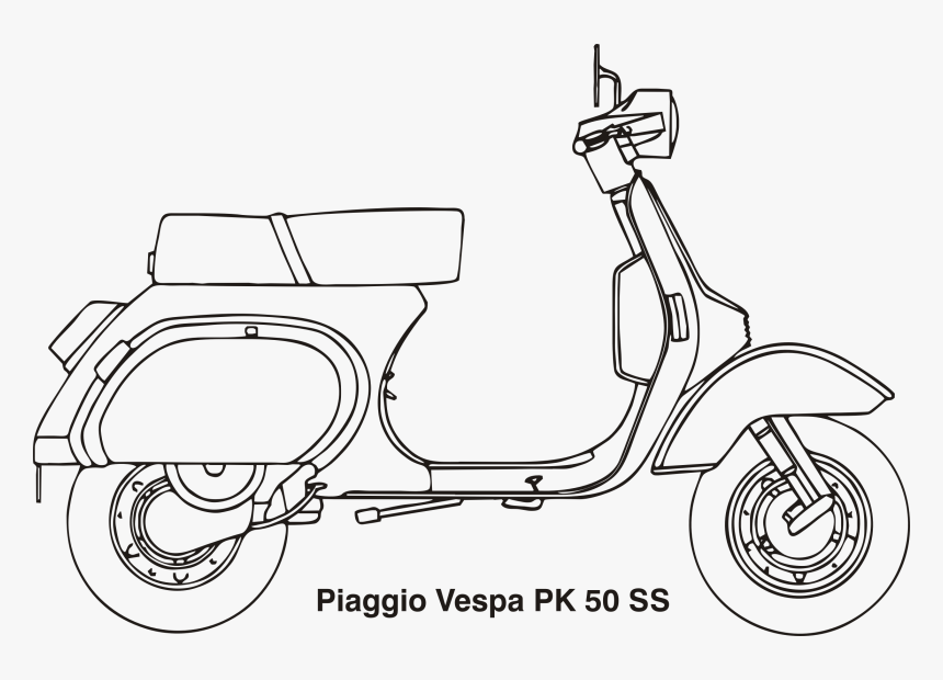 Detail Gambar Mewarnai Motor Nomer 22