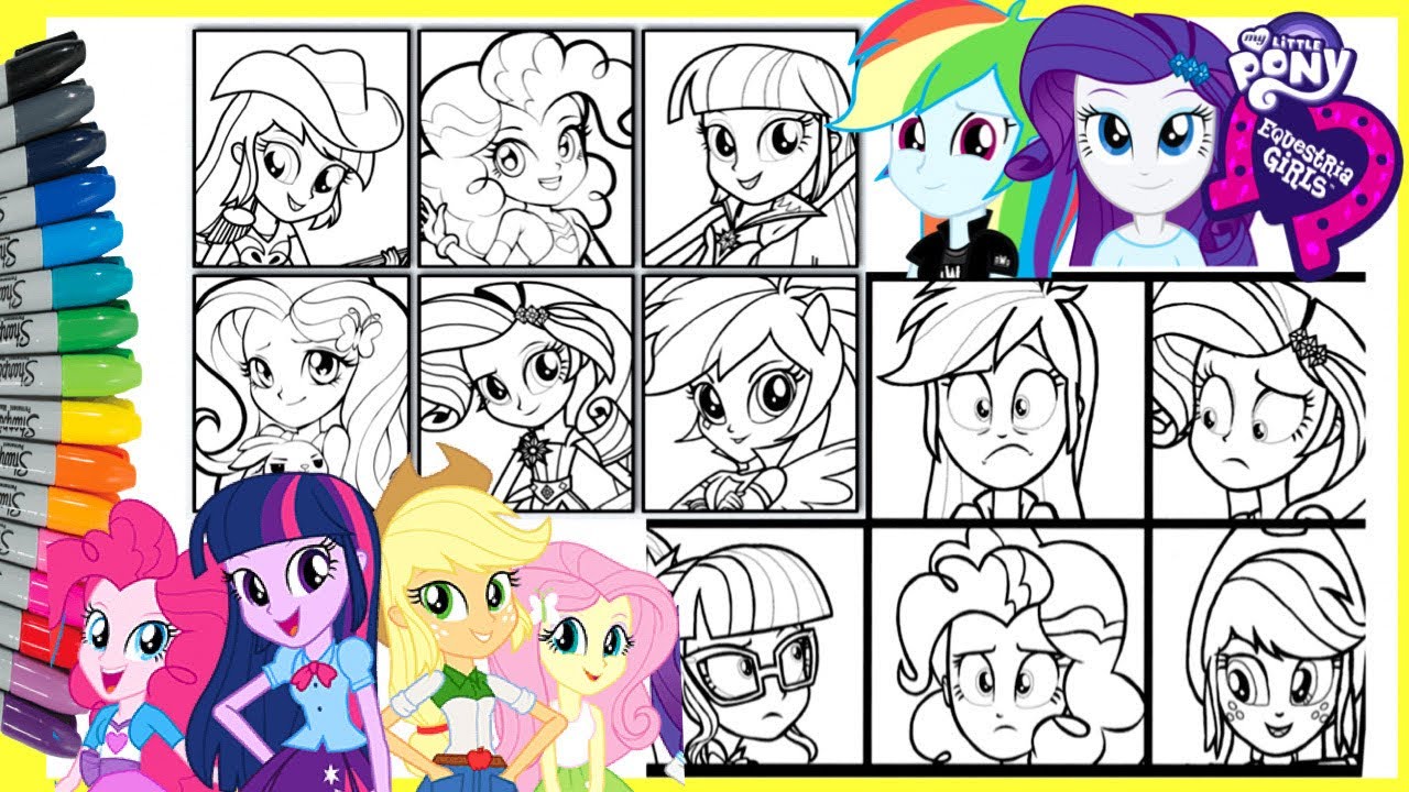 Detail Gambar Mewarnai My Little Pony Nomer 38