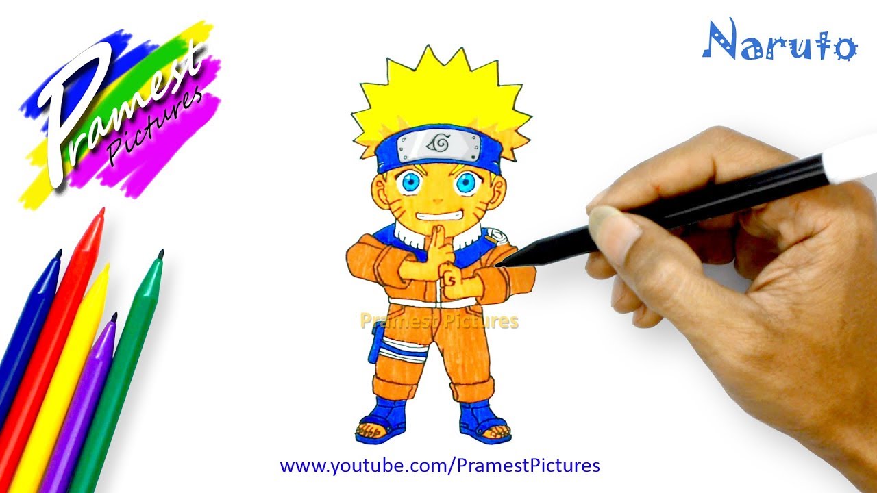 Detail Gambar Mewarnai Naruto Nomer 24