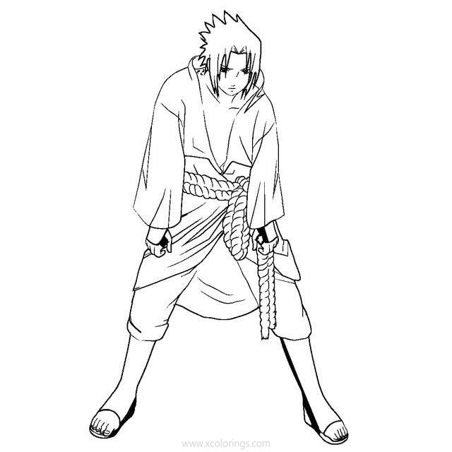Detail Gambar Mewarnai Naruto Dan Sasuke Nomer 41