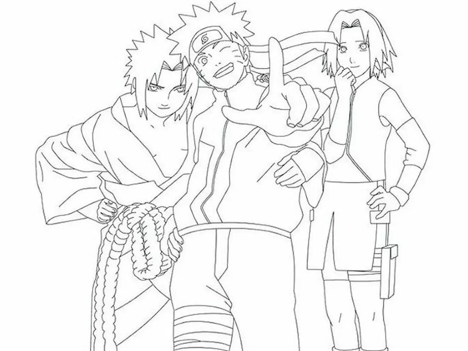 Detail Gambar Mewarnai Naruto Kyubi Nomer 14