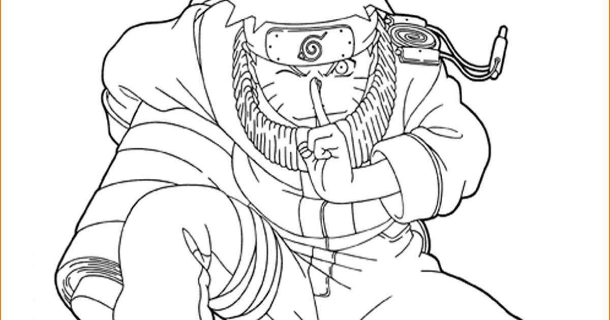 Detail Gambar Mewarnai Naruto Terbaru Nomer 28