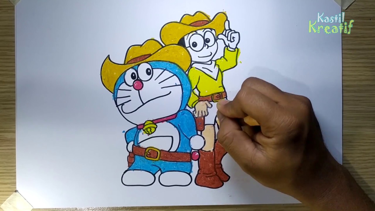 Detail Gambar Mewarnai Nobita Nomer 40