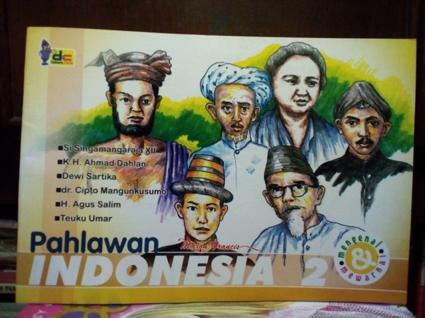 Detail Gambar Mewarnai Pahlawan Indonesia Nomer 18