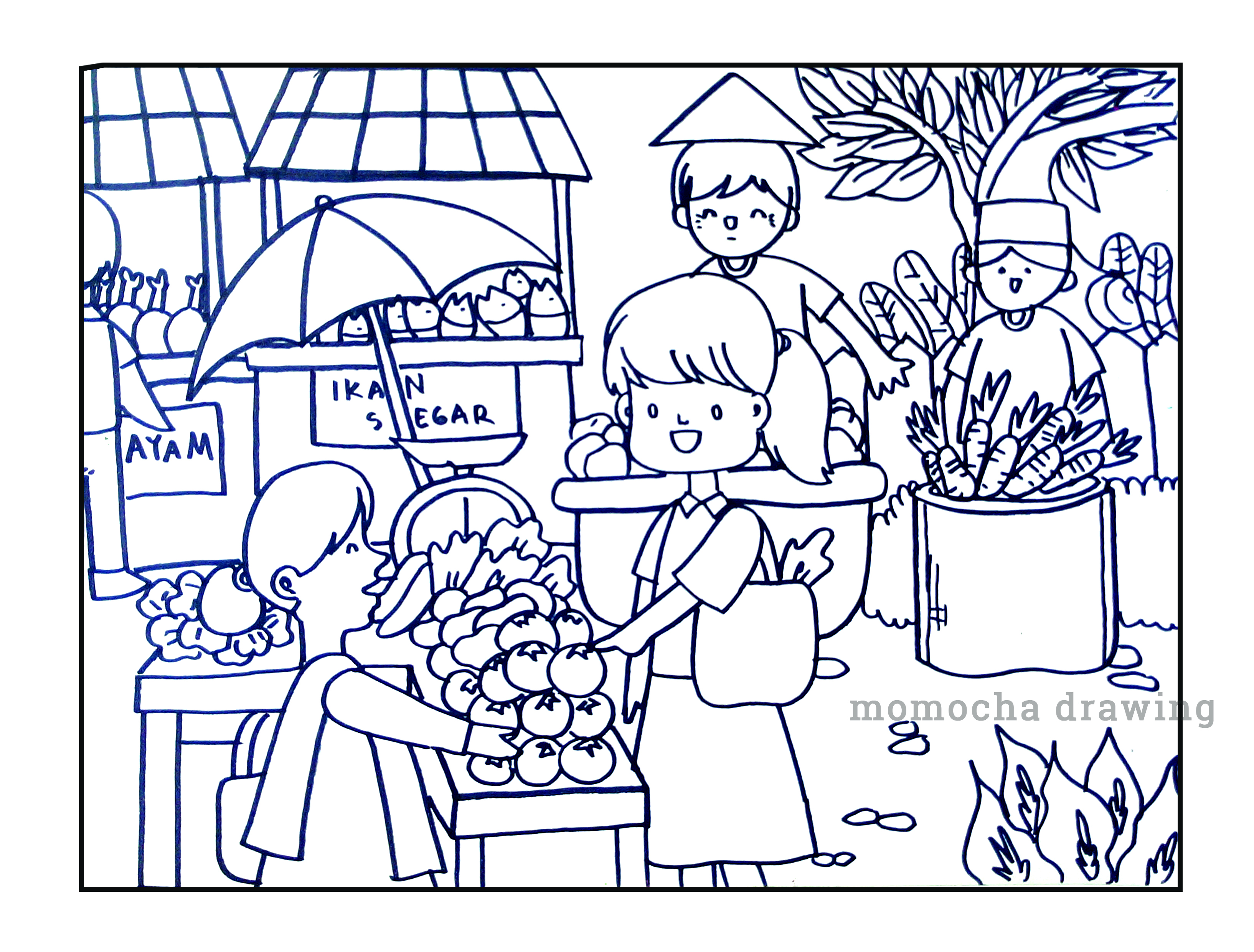 detail-gambar-mewarnai-pasar-koleksi-nomer-3