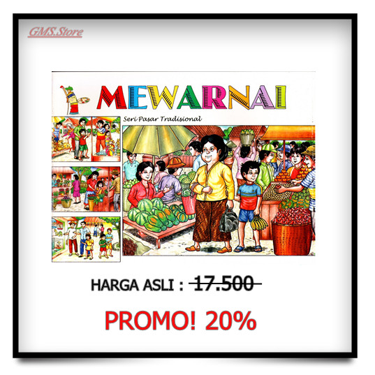 Detail Gambar Mewarnai Pasar Nomer 23