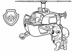 Detail Gambar Mewarnai Paw Patrol Nomer 44