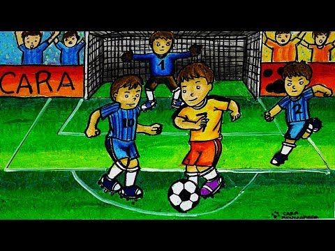 Detail Gambar Mewarnai Pemain Bola Nomer 23