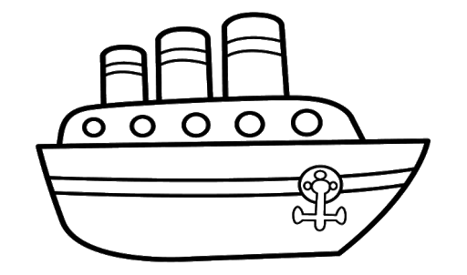 Detail Gambar Mewarnai Perahu Nomer 45