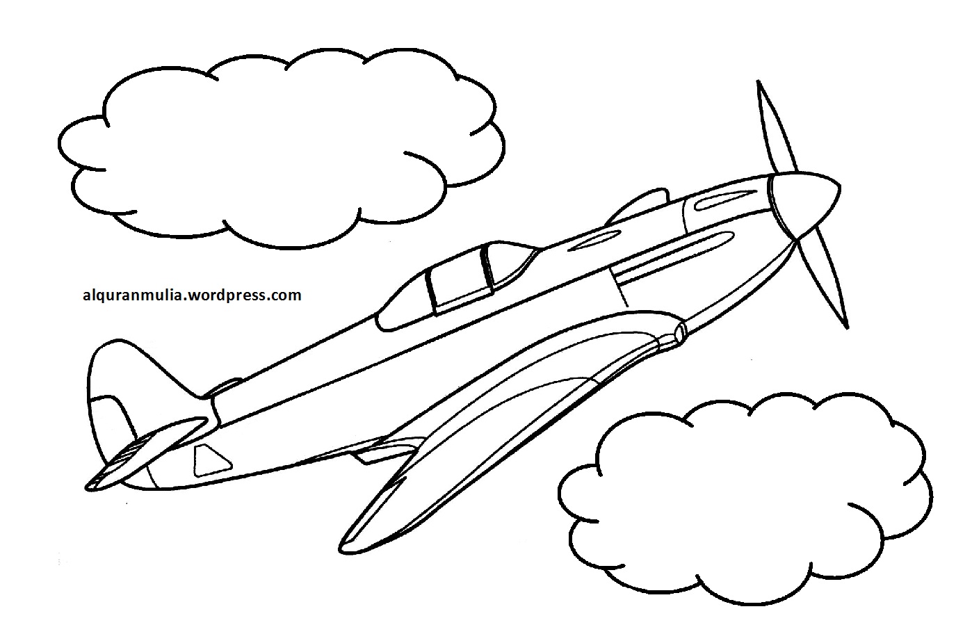 Detail Gambar Mewarnai Pesawat Terbang Nomer 32