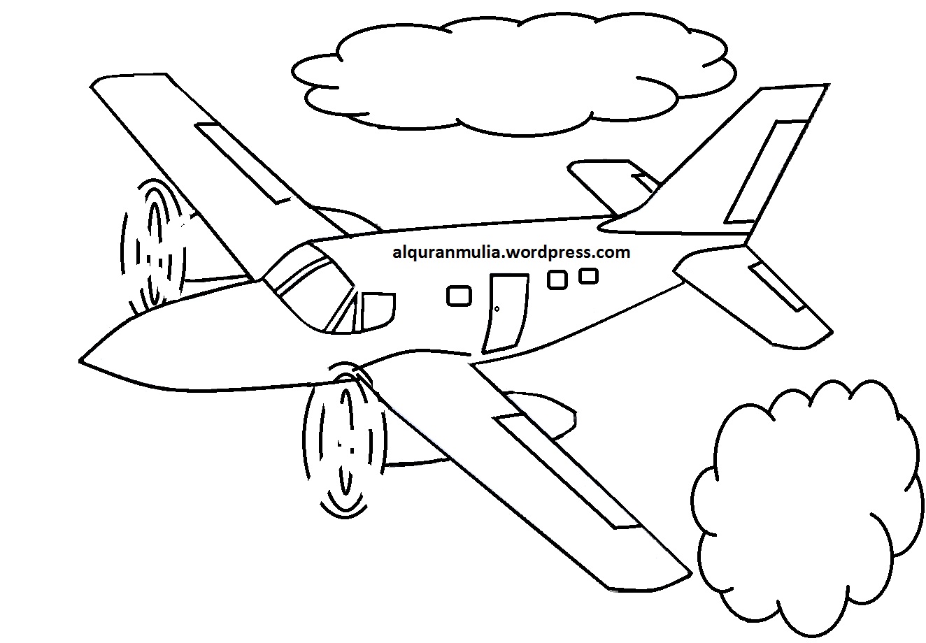 Detail Gambar Mewarnai Pesawat Terbang Nomer 41