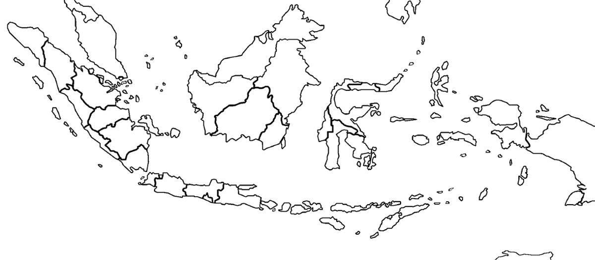 Detail Gambar Mewarnai Peta Indonesia Nomer 3