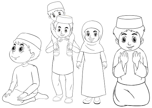 Detail Gambar Mewarnai Pgambar Keluargaku Nomer 31