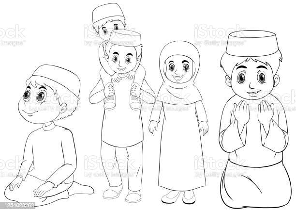 Detail Gambar Mewarnai Pgambar Keluargaku Nomer 10