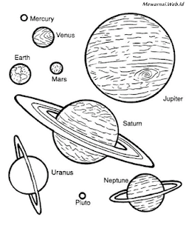 Detail Gambar Mewarnai Planet Nomer 10