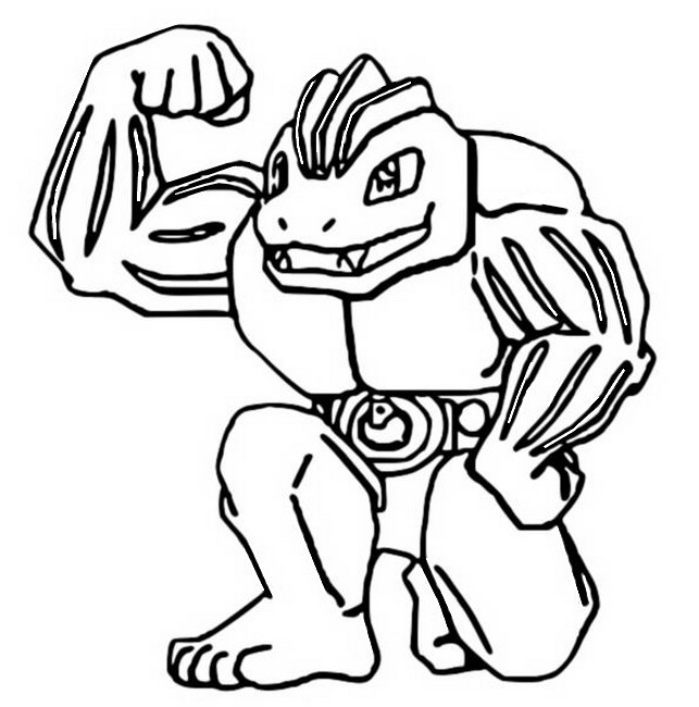 Detail Gambar Mewarnai Pokemon Nomer 12